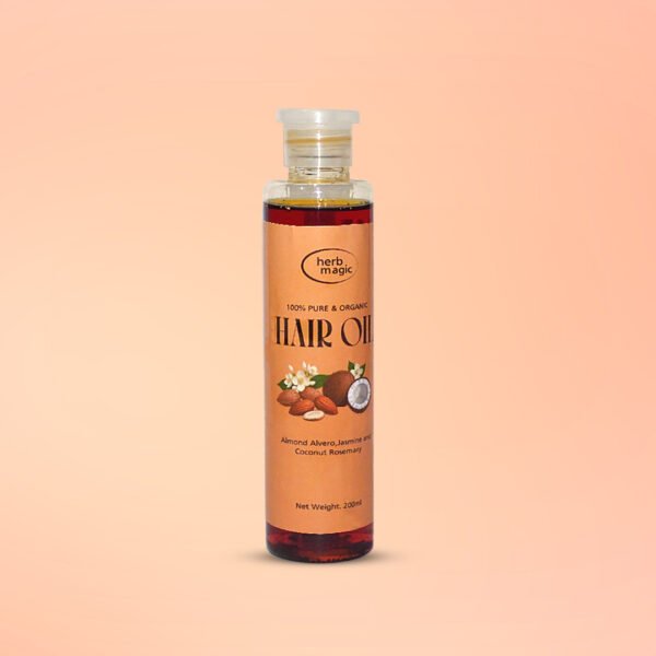 Harb Magic Hair Oil, Healthy and Strong Hair, 200 ml (Pack of 3) Hair Oil  (600 ml) - Image 2