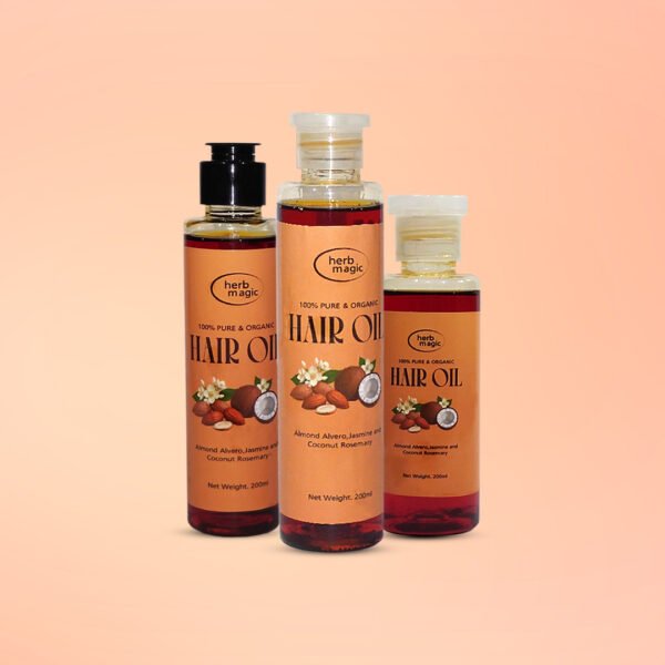 All-in-One Combo Pack - Hair oil Set Healthy and Strong Hair,
